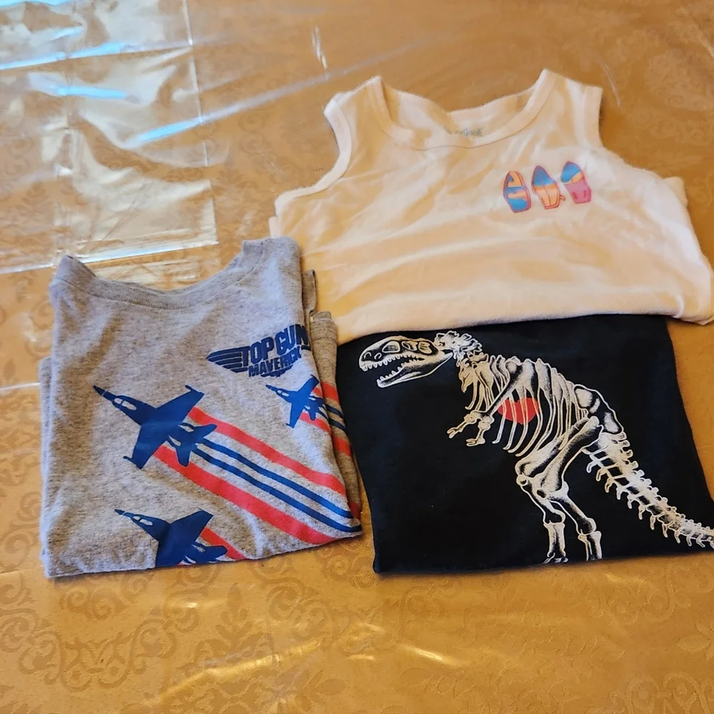 3 Tshirts  Size 4